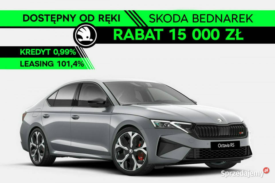 koda Octavia RS 20 TSI 265 DSG Dostępna ręki IV Łódź