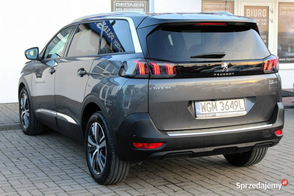 Peugeot 5008 SalonPL FV23 Pakiety 7os Kamery LED kurtyny powietrzne Sokołów