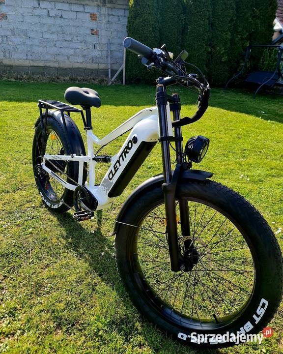 Rower elektryczny górskomiejski fatbike nowy Gołkowice Dolne