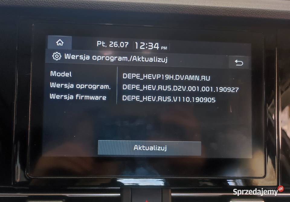 Polskie Menu USAEU KIA Rio Stinger Sportage EV6 Poznań sprzedam