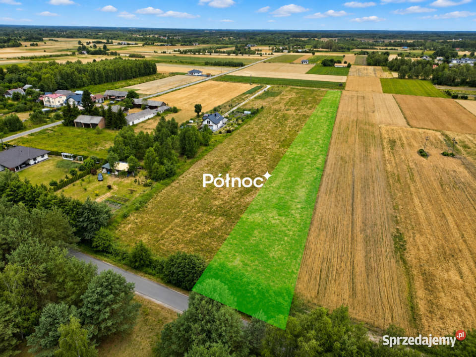 Działka jeziorem Kunów 4350 m 16m lubelskie