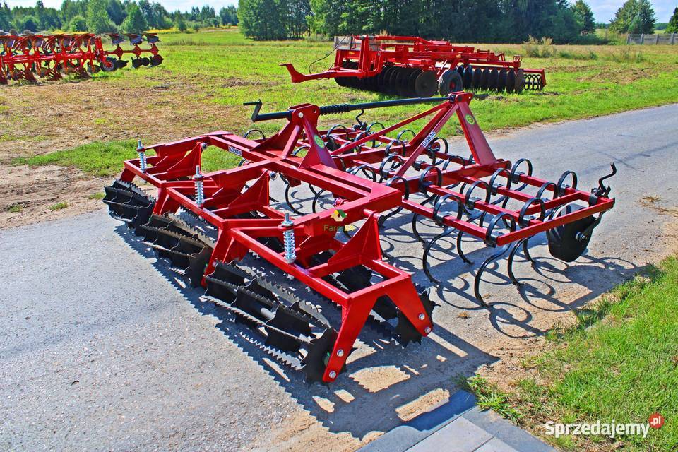 Agregat uprawowy z WAŁKIEM podwójnym Kultywator Kolonia Gorzędów