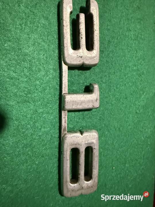 Emblemat aluminiowy BMW e21 Logo 318 stary grube Mszana