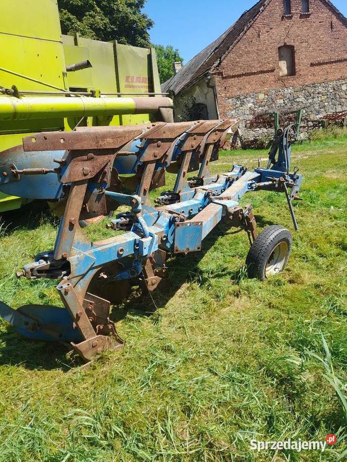 Pług rabewerk obrotowy 4 skibowy zabezpieczenia Pługi dolnośląskie