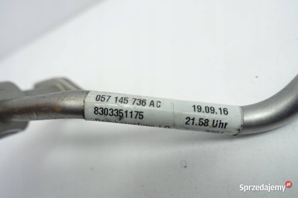 Porsche Cayenne 42 TDI PRZEWÓD WĄŻ 057145736AC osobowe Przewody paliwowe Chełm