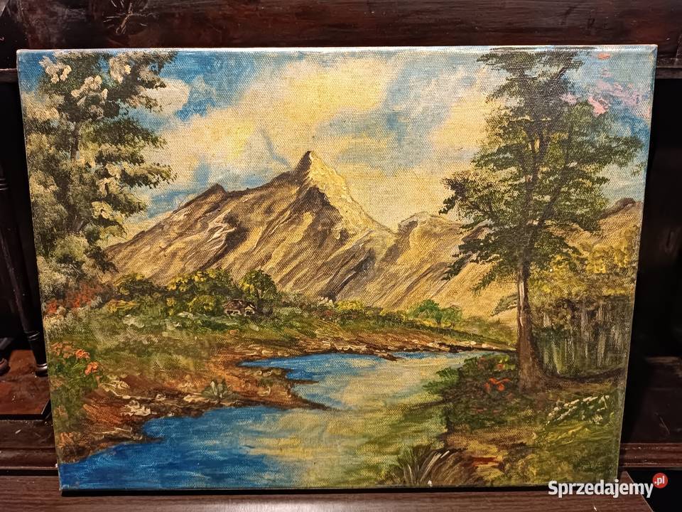 Obraz malowany na płótnie