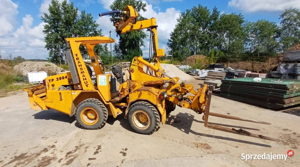 Ładowarka z teleskopem TRANSMANUT ETP 2004 4x4 z Izabelin
