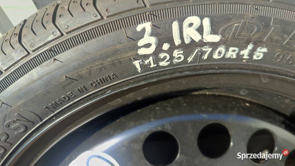 RENAULT CLIO V 5 KOLO DOJAZDOWE DOJAZDOWKA 4X100 Włoszczowa