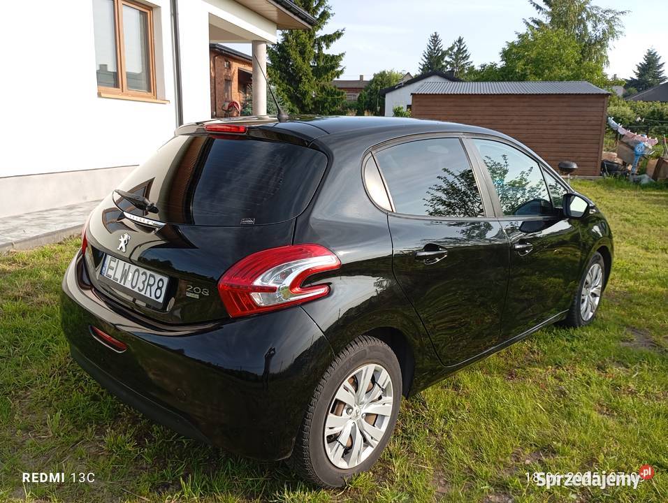 Peugeot 208 2012r 16 ehdi 92 5drzwiowy hatchback Łódź sprzedam