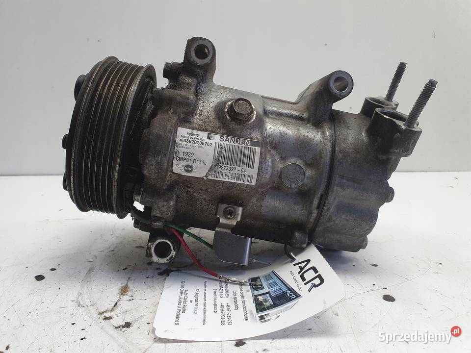 SPRĘŻARKA KLIMATYZACJI Mini One R56 14 16V VTi osobowe Kompresory klimatyzacji Chełm sprzedam