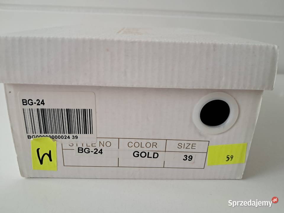 Buty damskie sandały złote Beauty girls do Kraków sprzedam