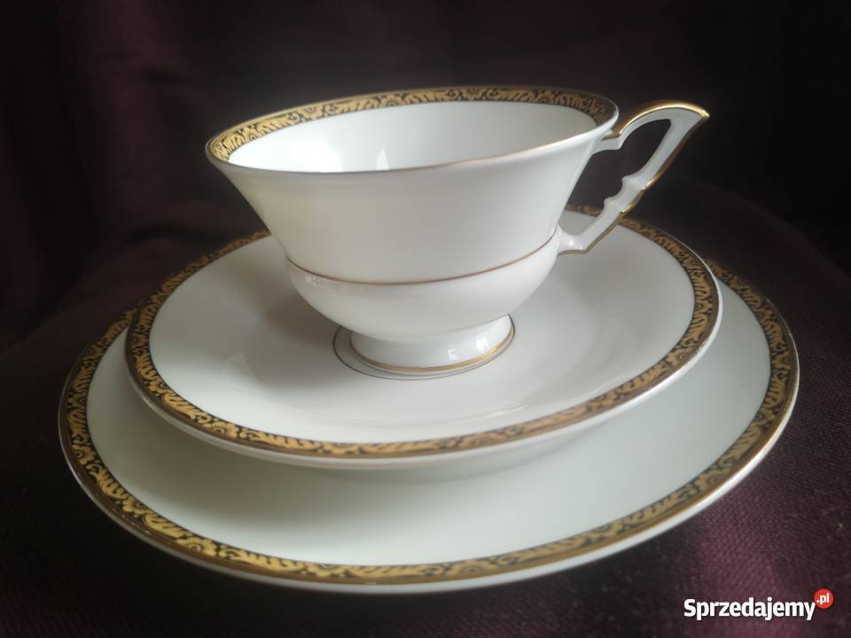 Hutschenreuther Filiżanka z talerzykiem Gdańsk