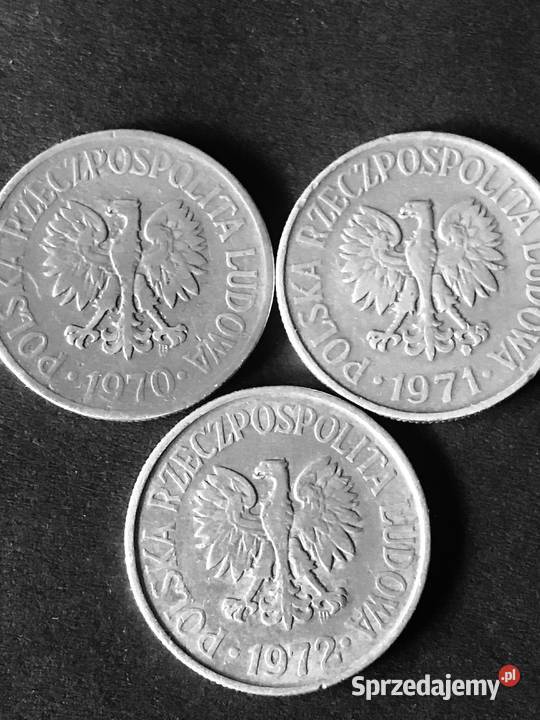 PRL 3 x 50gr Al 19707172r rzadkie Tychy sprzedam