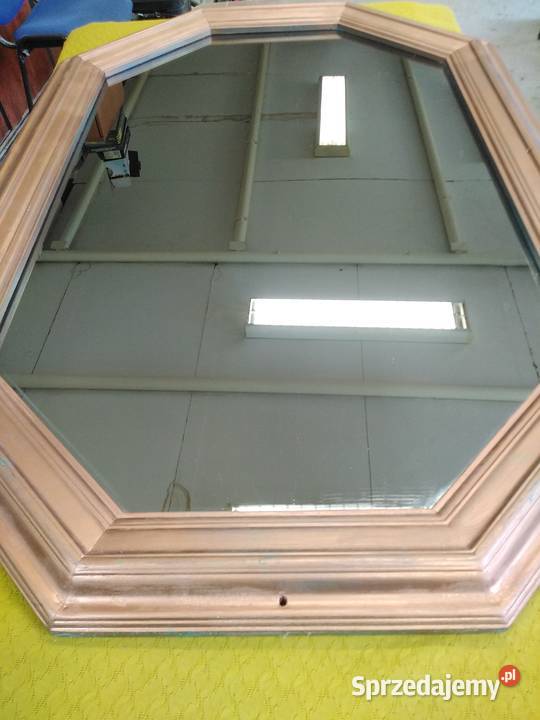 LUSTRO 100X60 DREWNIANA RAMA Szczecin