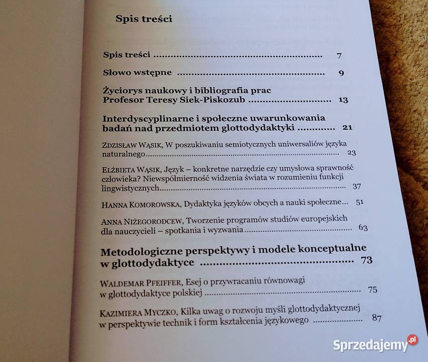 Heteronomie glottodydaktyki Zdzisław Wąsik ISBN 9788392816720