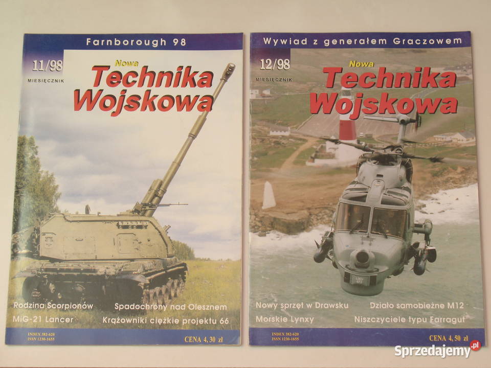 Technika Wojskowa 13 i 612 rocznik 1998