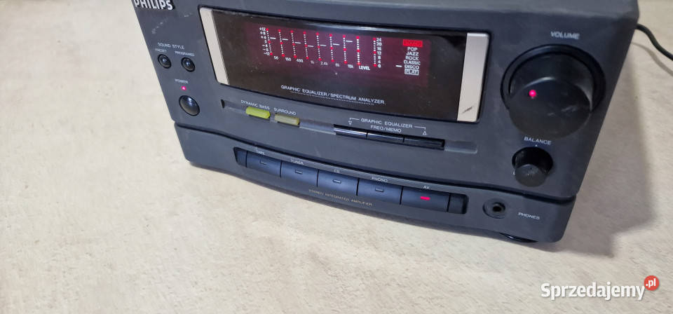 Wzmacniacz Korektor graficzny equalizer Philips Międzychód