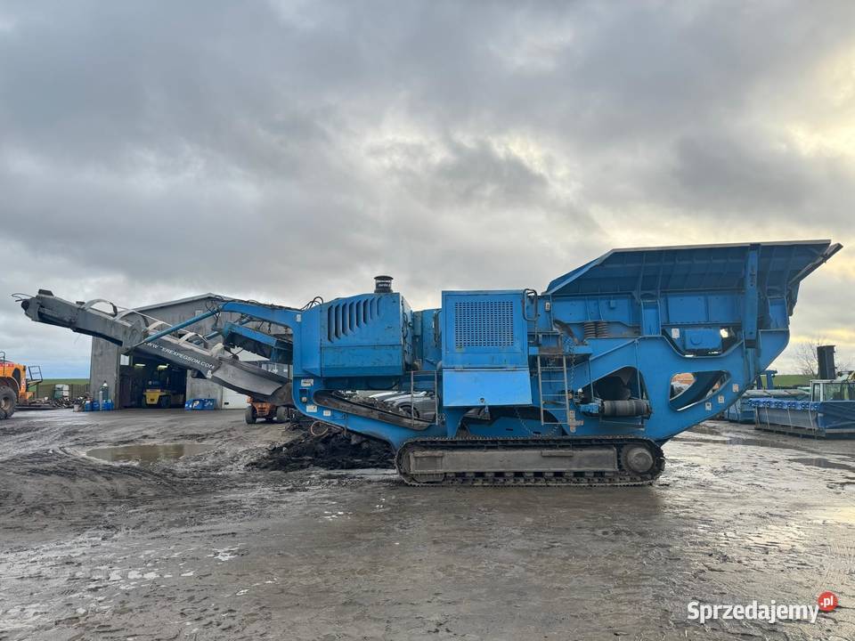 Kruszarka szczękowa Terex Pegson XR400 kujawsko-pomorskie Kołodziejewo