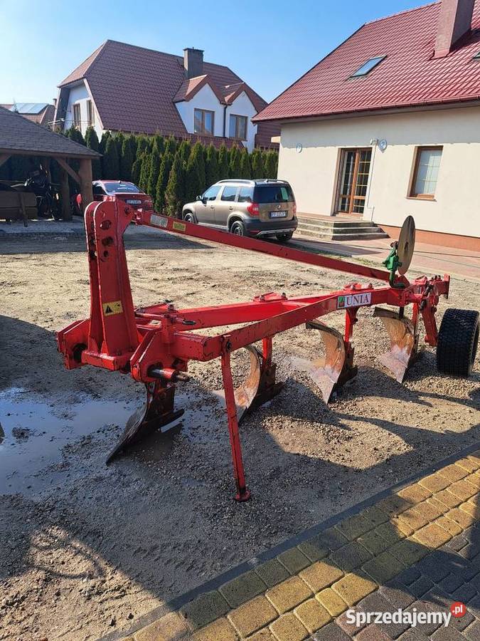 Pług Unia Tur 41 z 2005r oryginał super stan lubelskie