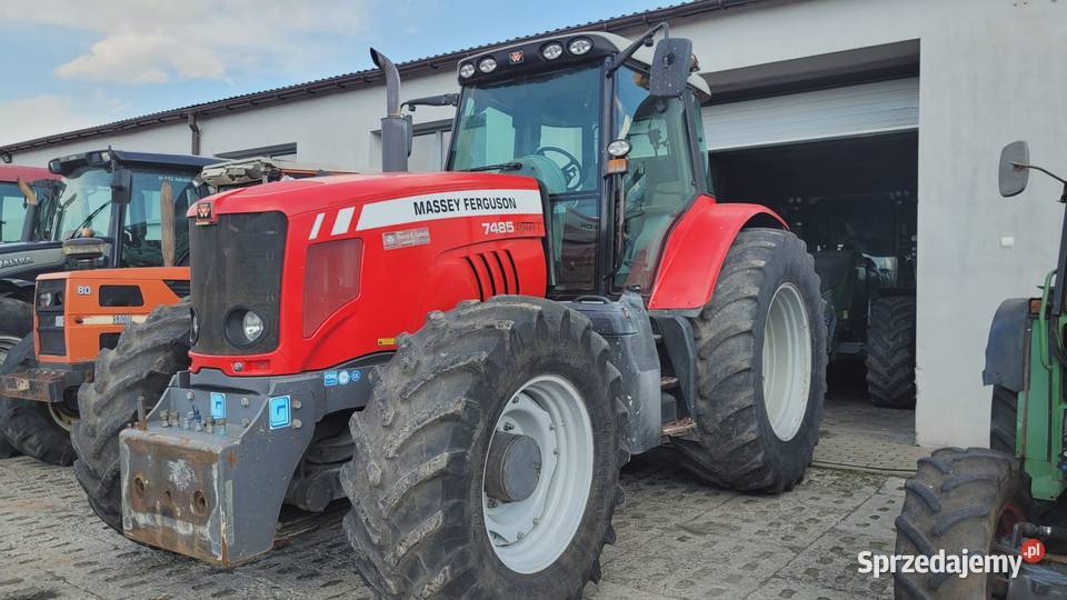 Ciągnik rolniczy Massey Ferguson 7485 DynaVT 165 Pneumatyczne siedzenie Zaklików