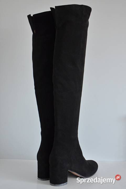 PRZYJEMNY ZAMSZ muszkieterki The Seller kozaki Białystok sprzedam