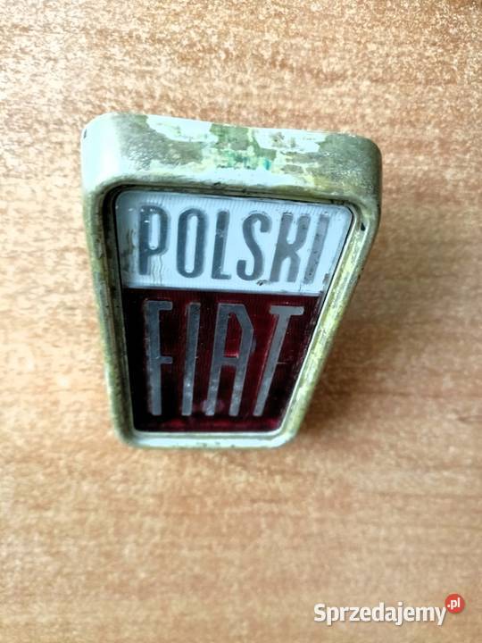 Oryginalny Emblemat POLSKI FIAT do Fiata 125p sprzedam
