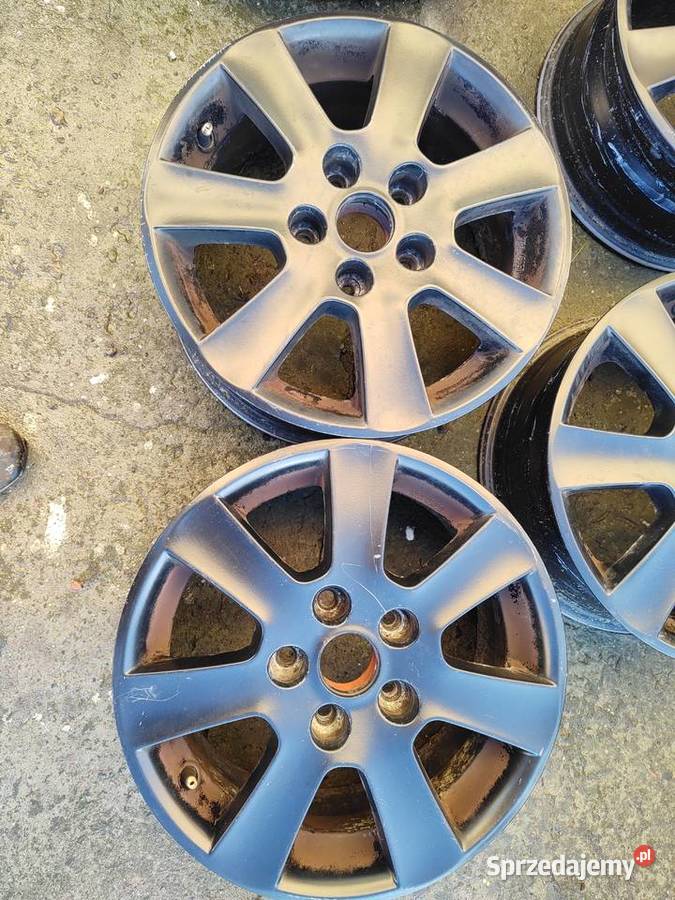 Alufelgi CZARNE 15 5112 AudiSkodaVw Połaniec sprzedam