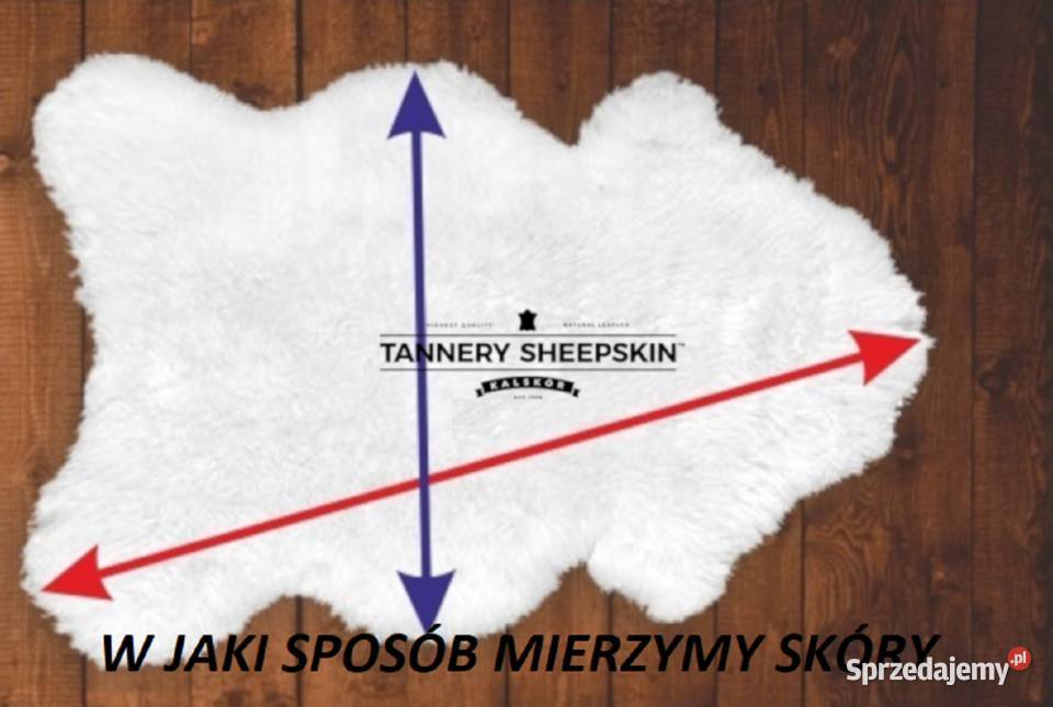 Skóra Owcza Krótki Włos Naturalne Futro Owcze Szaflary
