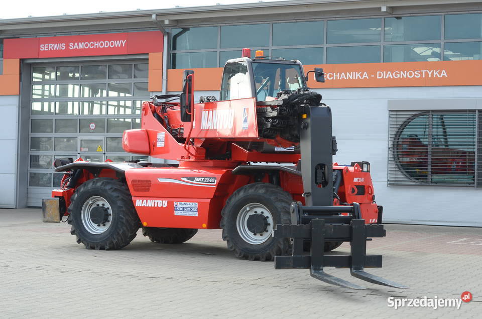 Ładowarka teleskopowa MANITOU MRT 2540 405 podkarpackie Jasło