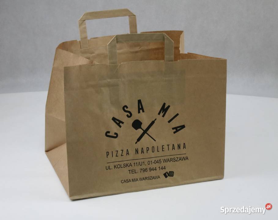 TORBA PAPIEROWE EKO BGS 500 SZTUK 22X14X37 lubelskie Lublin