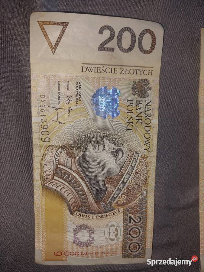 200zl rosnący numer Szczecin