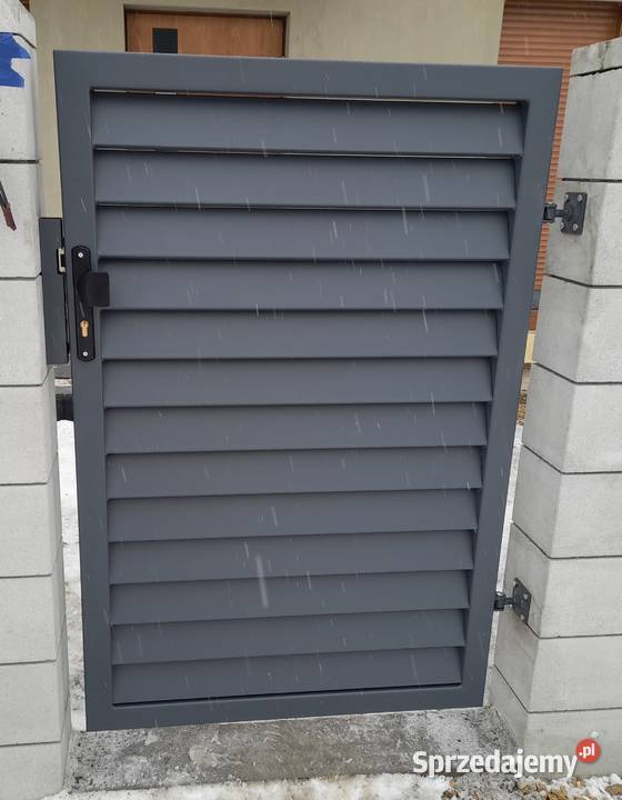 Furtka furtka ogrodzeniowa furtka żaluzjowa Pszczyna