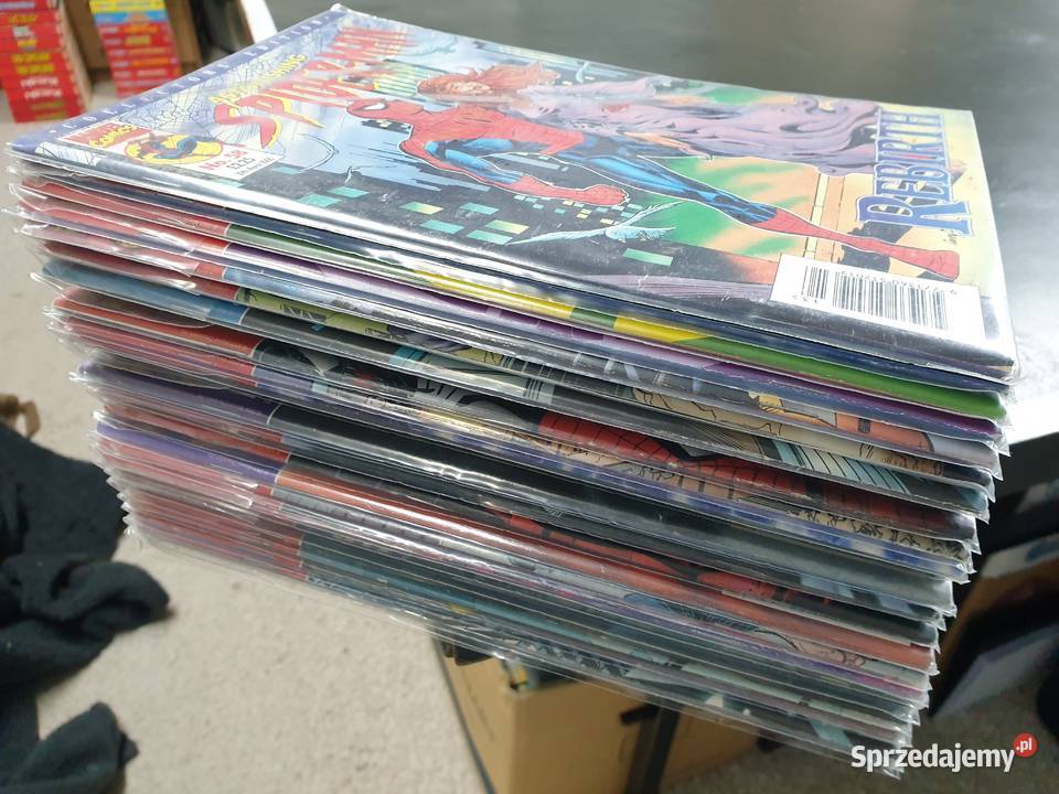 The Astonishing SpiderMan kolekcja 32 komiksów Gdynia sprzedam