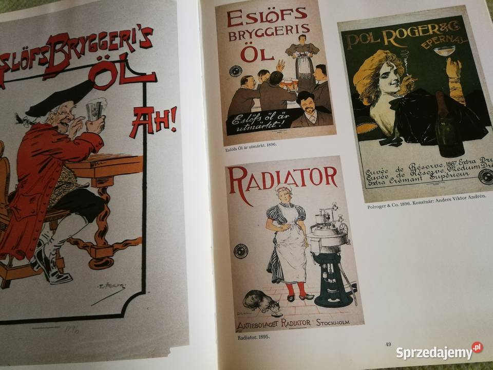 Album Szwedzki Plakat Reklamowy SVENSKA