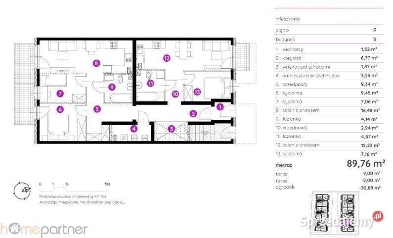 Do sprzedaży mieszkanie 8976m2 5 pokoi Wrocław dolnośląskie
