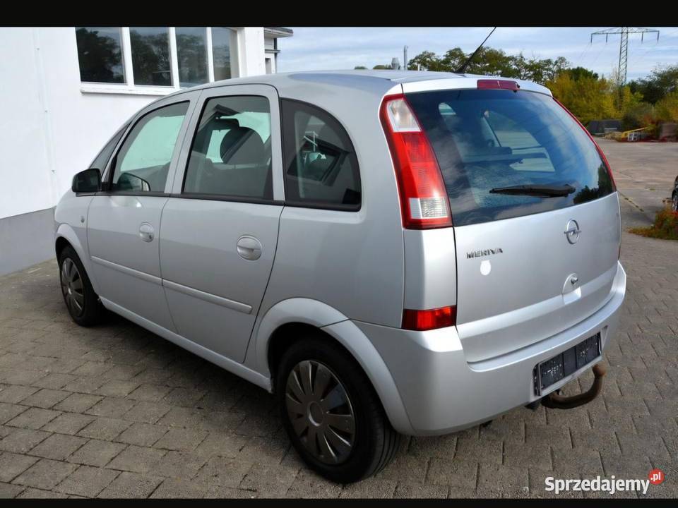 Opel Meriva 16 benzyna LPG 2005r sprowadzony z sprzedam