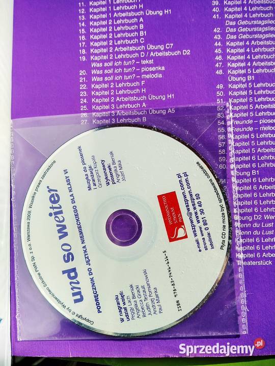 Und so weiter używane outlet podręcznik Warszawa sprzedam