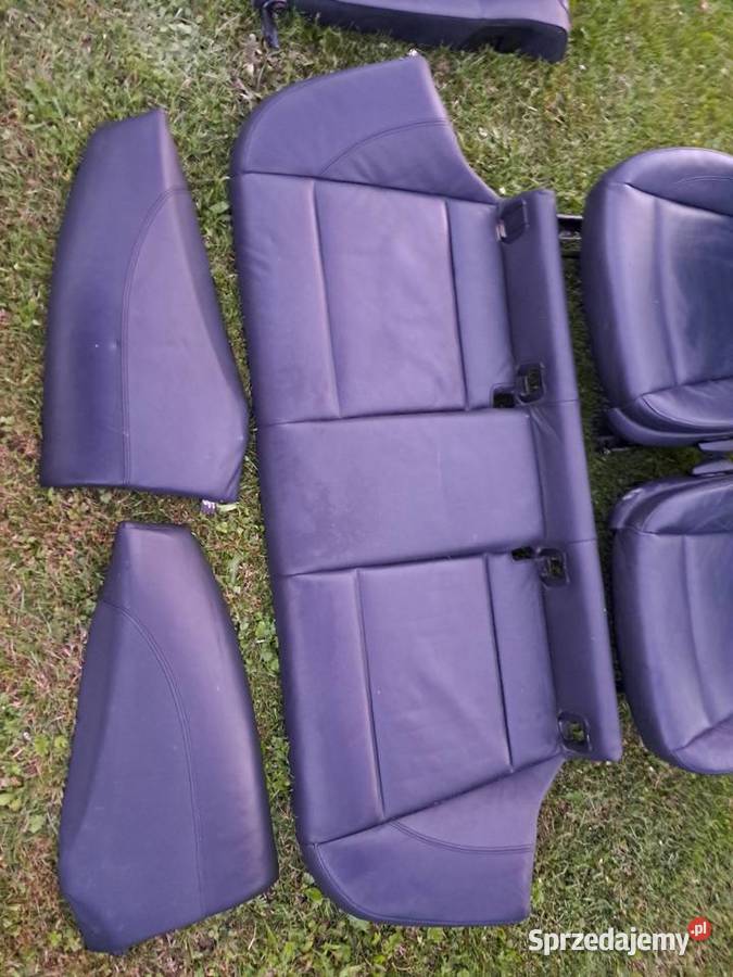 Fotele boczki komplet skóra bmw e87 Fotele i kanapy Nowy Sącz