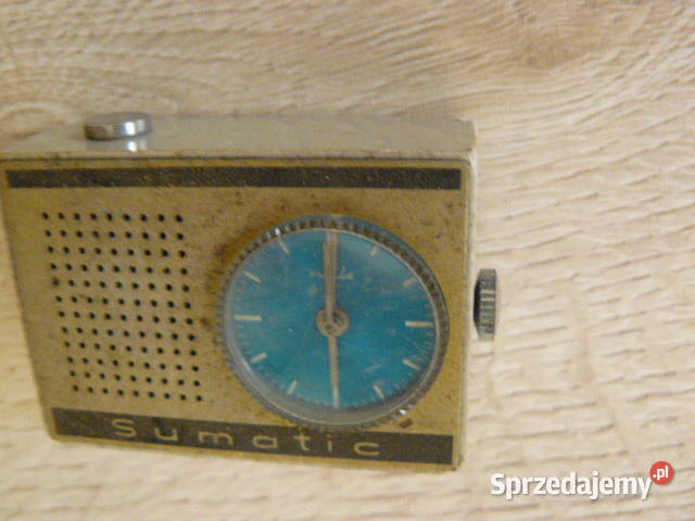 Zabytkowy mini budzik Sumatic 30 zl Rzeszów