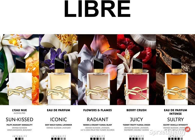 Perfumy damskie Yves Saint Laurent Libre Vanille Białystok sprzedam