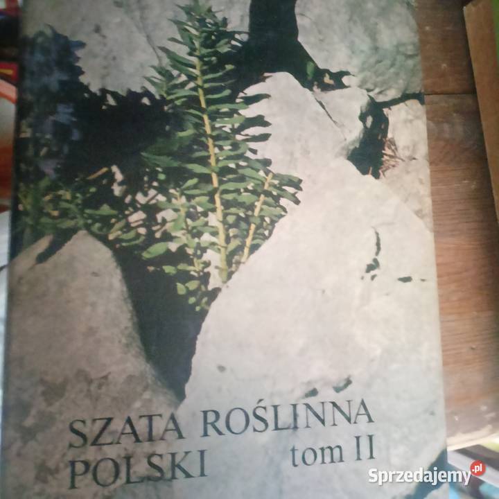 Szata roślinna Polski książki wysyłka Trójmiasto biologia, ekologia Kultura i Rozrywka Gdańsk