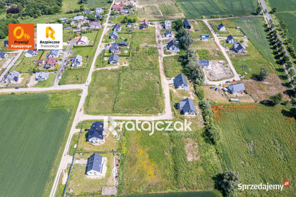 Do sprzedaży grunt 1507m2 Wiślinka 30m pomorskie