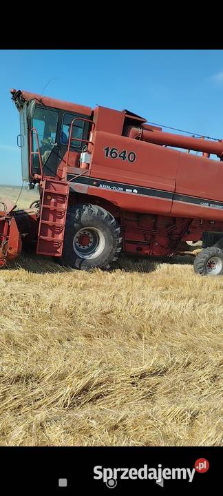 Kombajn zbożowy torowy Case 1640 Axial Flow lubelskie Rejowiec Fabryczny