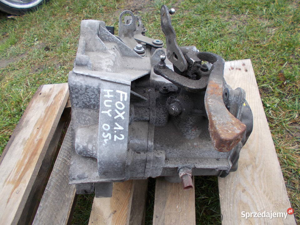 vw FOX 12 8v 05r skrzynia biegów HUY 02T301103L Zamość