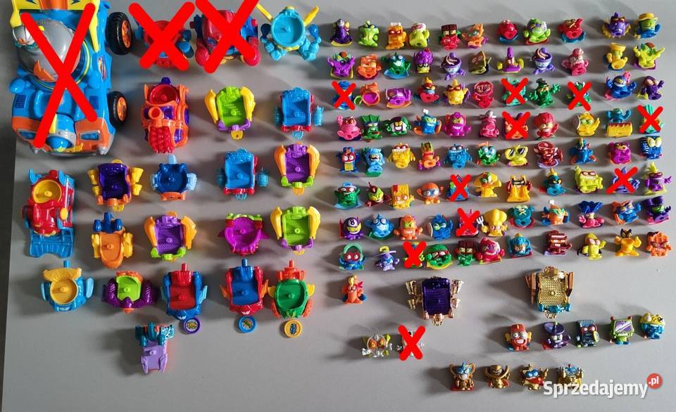 Figurki Super Zings zestaw seria 27 zachodniopomorskie Szczecin