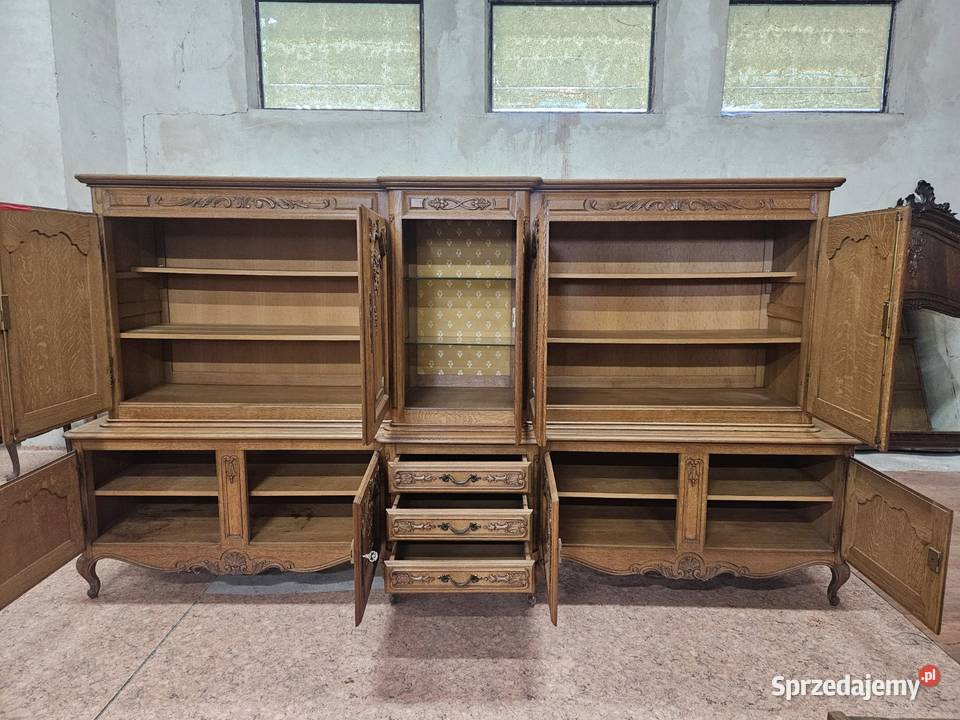 Duża francuska komoda Ludwikowska kredens małopolskie Nowy Sącz