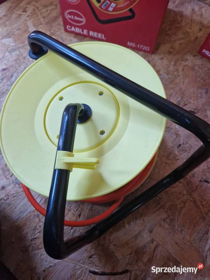 PRZEDŁUŻACZ BĘBNOWY 25m 3x25 NA BĘBNIE BUDOWLANY Głogowa