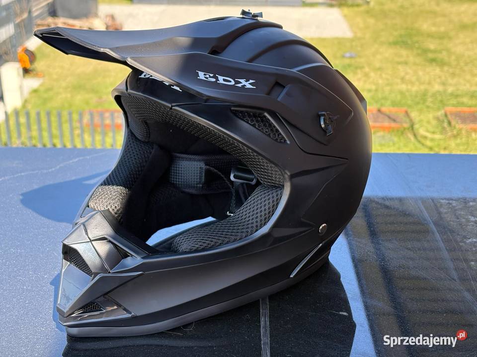 Kask cross Części i akcesoria motocyklowe sprzedam