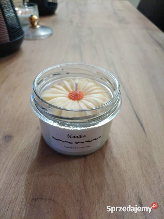 Świeczka sojowa Wanilia Dom i Ogród Łowyń