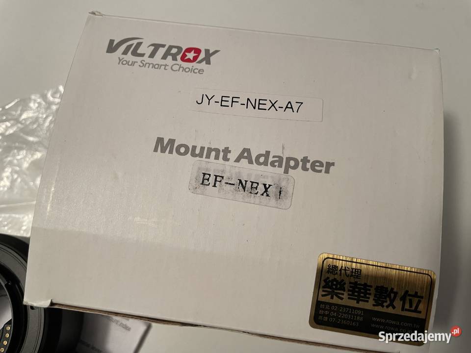 Viltrox Canon EF na Sony E